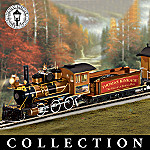 Thomas Kinkade End Of A Perfect Day Express Electric Train Collection